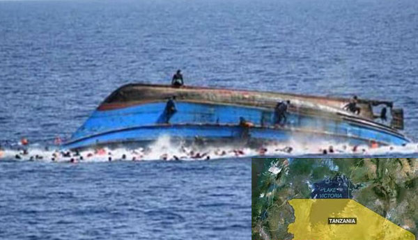 ටැන්සානියාවේ මගී නෞකාවක් පෙරළීමෙන් 40ක් මරුට..