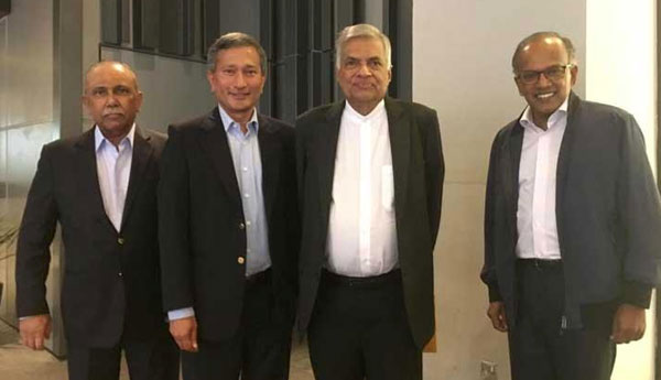 ශ්රී ලංකාව දරන ප්රයත්නයට සිංගප්පූරුවෙන් අගමැතිට පැසසුම් ශ්රී ලංකාව දරන ප්රයත්නයට සිංගප්පූරුවෙන් අගමැතිට පැසසුම්