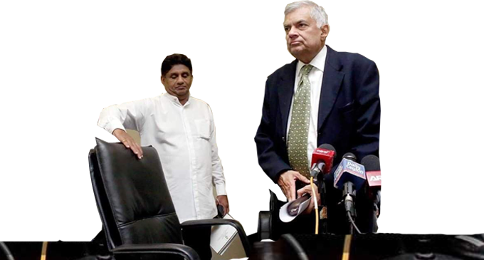සජිත්ට දෙයිද ? නැද්ද? – අද රනිල් තීන්දු කරයි :රැස්වන තැන තවමත් සජිත්ට දැනුම් දී නැහැ ! සජිත්ට දෙයිද ? නැද්ද? – අද රනිල් තීන්දු කරයි :රැස්වන තැන තවමත් සජිත්ට දැනුම් දී නැහැ !