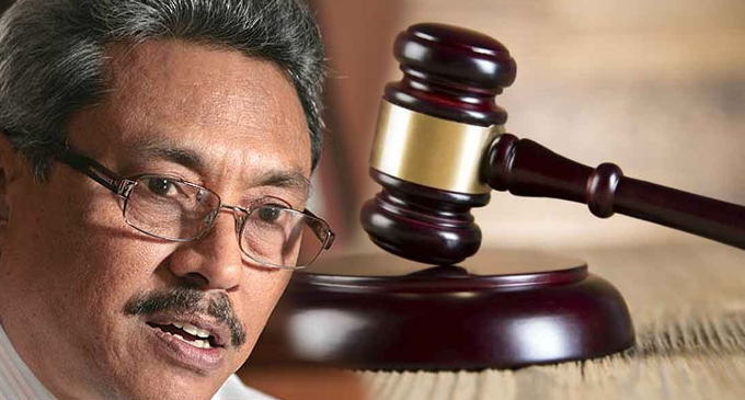 ගෝඨාගේ ශ්රී ලාංකීක පුරවැසිභාවයට එරෙහි පෙත්සම හෙටට කල්යයි ගෝඨාගේ ශ්රී ලාංකීක පුරවැසිභාවයට එරෙහි පෙත්සම හෙටට කල්යයි