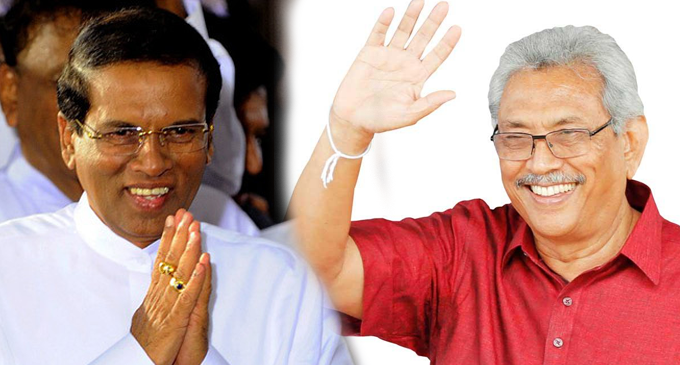 මෛත්රී ගෝඨාගේ මැතිවරණ වේදිකාවේ මෛත්රී ගෝඨාගේ මැතිවරණ වේදිකාවේ