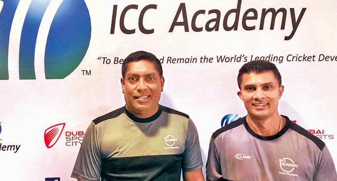 ලංකාවේ ක්රිකට් උපදේශකයන් දෙදෙනෙක් ඩුබායි ඇකඩමියකට ලංකාවේ ක්රිකට් උපදේශකයන් දෙදෙනෙක් ඩුබායි ඇකඩමියකට