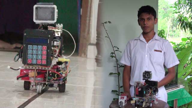 කොරෝනා රෝගීන් වෙනුවෙන් සිසුවෙකු ගත් උත්සාහය කොරෝනා රෝගීන් වෙනුවෙන් සිසුවෙකු ගත් උත්සාහය