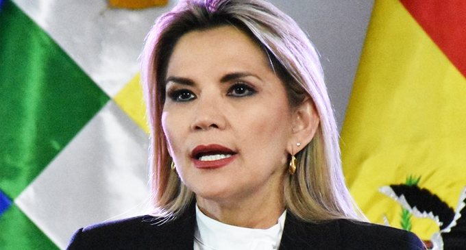 බොලීවියානු ජනාධිපතිනියටත් කොරෝනා බොලීවියානු ජනාධිපතිනියටත් කොරෝනා
