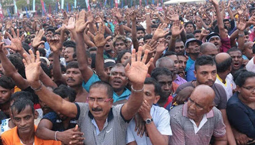ප්රධාන පක්ෂ වල අවසන් රැස්වීම් පැවැත්වෙන ආකාරය ප්රධාන පක්ෂ වල අවසන් රැස්වීම් පැවැත්වෙන ආකාරය