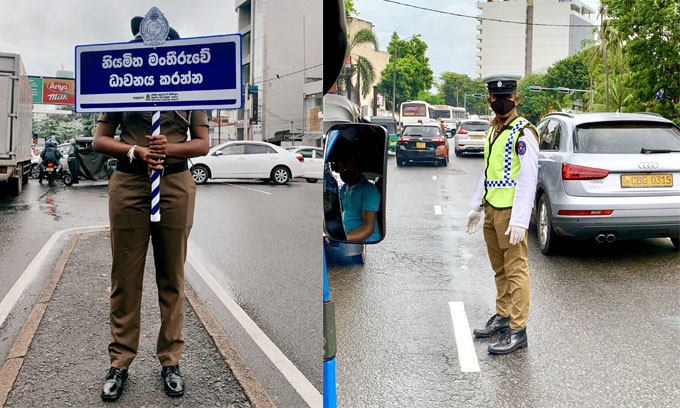 මංතීරු නිතිය කඩ කරන්නන්ගෙන් සඳුදා සිට දඩ අය කෙරේ මංතීරු නිතිය කඩ කරන්නන්ගෙන් සඳුදා සිට දඩ අය කෙරේ