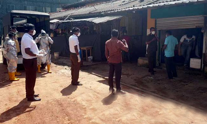 හෝමාගම නගරයෙනුත් කොරෝනා රෝගියෙකු හඳුනා ගනී හෝමාගම නගරයෙනුත් කොරෝනා රෝගියෙකු හඳුනා ගනී