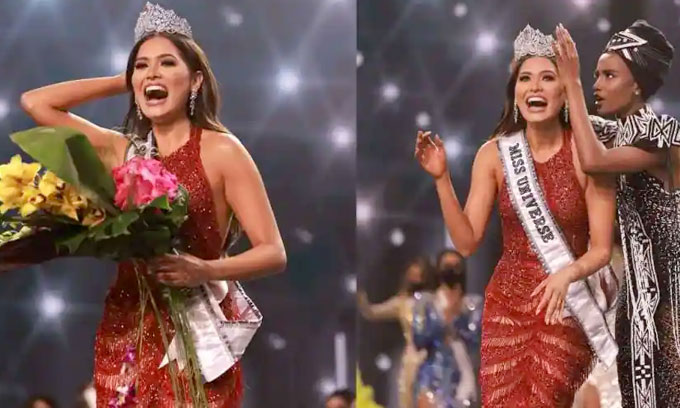 මෙක්සිකානු ජාතික ඇන්ඩ්රියා මේසා විශ්ව රූ රැජින කිරුළ හිමිකර ගනී මෙක්සිකානු ජාතික ඇන්ඩ්රියා මේසා විශ්ව රූ රැජින කිරුළ හිමිකර ගනී