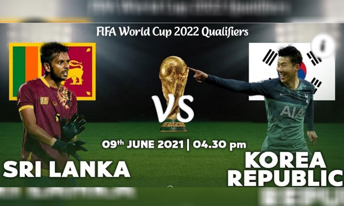 දකුණු කොරියාව හමුවේ ශ්රී ලංකා පාපන්දු පිලට දරුණු පරාජයක් දකුණු කොරියාව හමුවේ ශ්රී ලංකා පාපන්දු පිලට දරුණු පරාජයක්