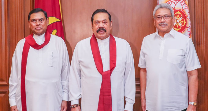 ‘අයියයි මල්ලියි ‘ ඇමතිකම් බෙදා ගනී ‘අයියයි මල්ලියි ‘ ඇමතිකම් බෙදා ගනී
