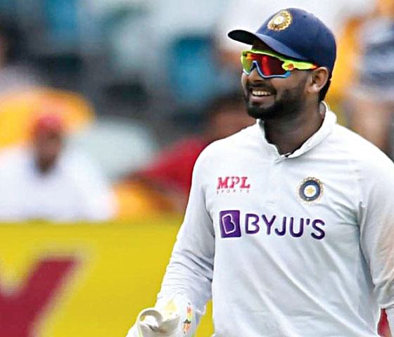 රිෂාබ් පාන්ට්ට ඩෙල්ටා රිෂාබ් පාන්ට්ට ඩෙල්ටා