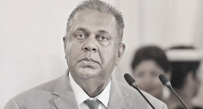 මුදල් ඇමති මංගල සමරවීර අභාවප්රාප්ත වෙයි මුදල් ඇමති මංගල සමරවීර අභාවප්රාප්ත වෙයි