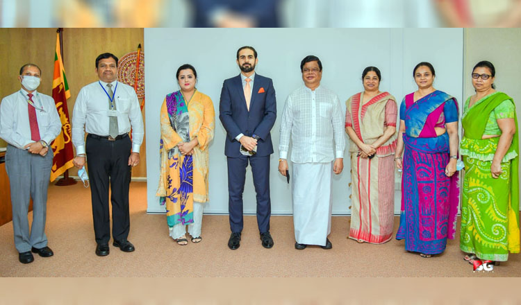 වැඩබලන පාකිස්තාන මහ කොමසාරිස් සහ වාණිජ අමාත්යවරයා අතර හමුවක් වැඩබලන පාකිස්තාන මහ කොමසාරිස් සහ වාණිජ අමාත්යවරයා අතර හමුවක්