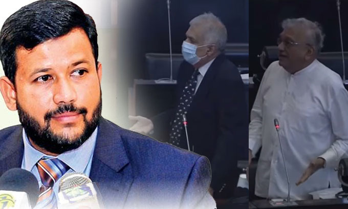 රිෂාඩ් රඳවා තබා ගැනීම ගැන විපක්ෂය ප්රශ්න කරයි රිෂාඩ් රඳවා තබා ගැනීම ගැන විපක්ෂය ප්රශ්න කරයි