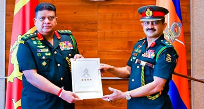 යුද හමුදා මාණ්ඩලික ප්රධානි ධූරයට මේජර් ජෙනරල් විකුම් යුද හමුදා මාණ්ඩලික ප්රධානි ධූරයට මේජර් ජෙනරල් විකුම්