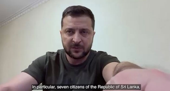 රුසියානු සොල්දාදුවන් විසින් රඳවාගෙන සිටි ලාංකික සිසුන් හත් දෙනෙකු බේරා ගැනේ රුසියානු සොල්දාදුවන් විසින් රඳවාගෙන සිටි ලාංකික සිසුන් හත් දෙනෙකු බේරා ගැනේ