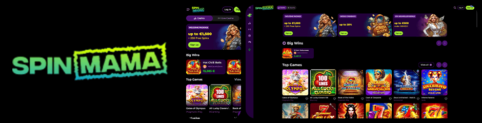 Odkryj Spinmama Casino - Twój portal do światowej klasy gier online!